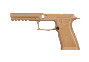 Sig Sauer GRIPMODXF943LGCOY P320 Grip Module X-Series (Large Size Module)  9mm Luger/40 S&W/357 Sig  Coyote Polymer  Fits Full Size Sig P320 (4.70")