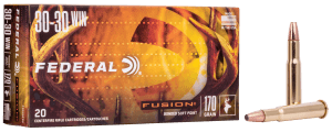 Federal F3030FS2 Fusion  30-30Win 170gr Bonded Soft Point 20rd Box