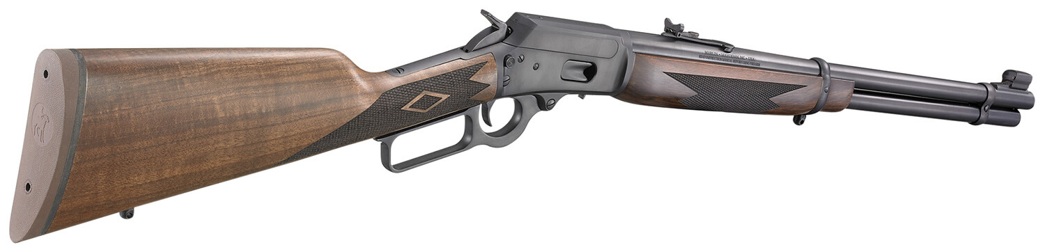 Marlin 70401 1894 Classic 44 Rem Mag/44 Special 10+1/11+1 20.25" Satin Blued Barrel/Rec American Black Walnut Fixed Stock Adj. Sight - Image 3