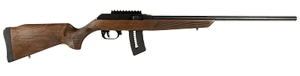 Rossi RS22W2111WD RS22 Semi-Auto 22 WMR 10+1 21" Blued Barrel/Rec Fixed Wood Stock Scope Mount