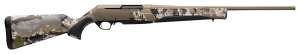 Browning 031072218 BAR MK3 Stalker 308 Win 4+1 22" Smoked Bronze Cerakote Fluted Barrel & Receiver Ovix Camo w/Fixed Overmolded Grip Paneled Stock
