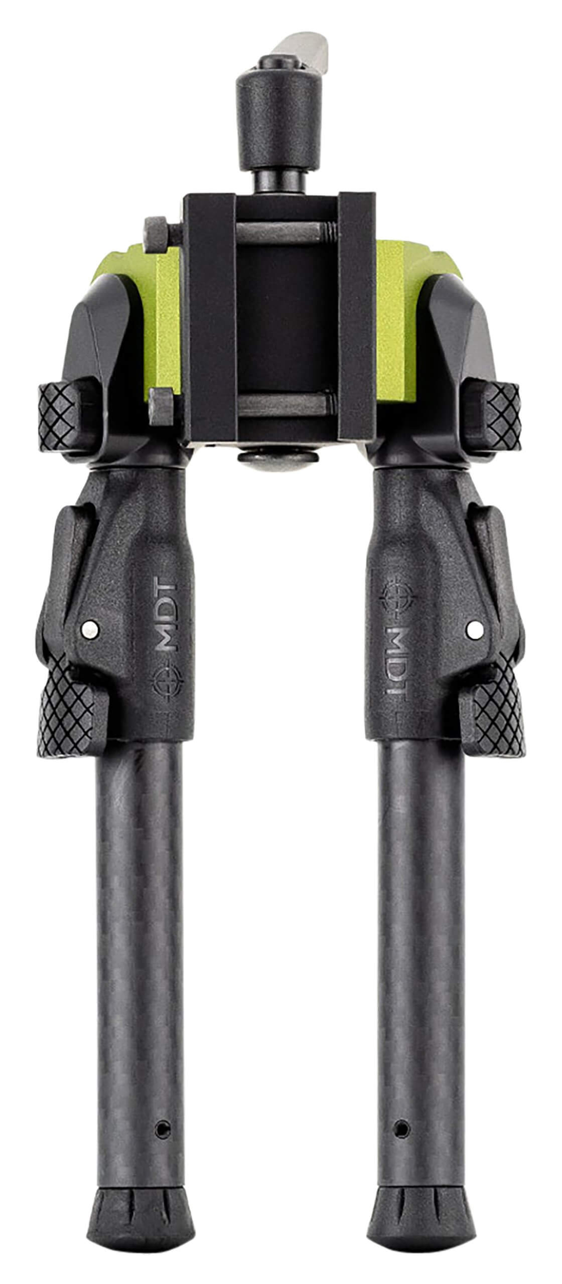 Mdt Sporting Goods Inc 105560GRN GRND-POD Green/Black 4.50"-9" Carbon Fiber/Aluminum Adj. Throw Lever 4 Leg Postitions Fits Picatinny Rail - Image 3