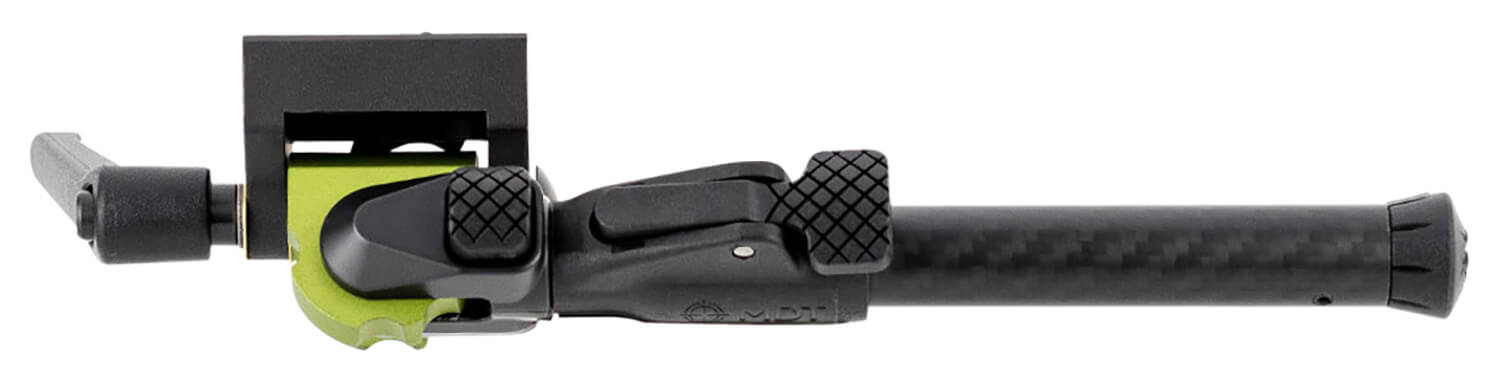 Mdt Sporting Goods Inc 105561GRN GRND-POD Green/Black 4.50"-9" Carbon Fiber/Aluminum Adj. Throw Lever 4 Leg Postitions Fits ARCA Rail & RRS Dovetail - Image 3