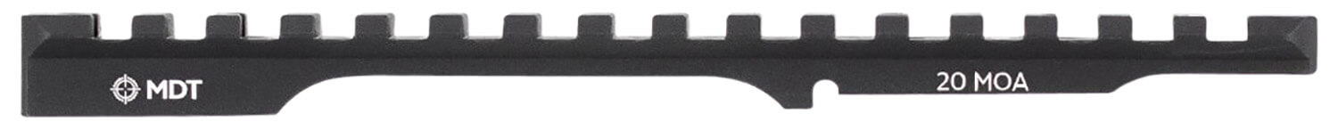 Mdt Sporting Goods Inc 102187BLK Picatinny Scope Rail Black Anodized Aluminum 11" Long Fits Remington 700 SA 20 MOA - Image 2