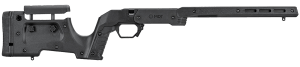 Mdt Sporting Goods Inc 105051BLK XRS Chassis Black Aluminum Core with Polymer Panels Adj. Cheekrest M-LOK Forend Interchangeable Grips AICS Mag Compatible Fits CZ 457