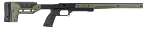 Mdt Sporting Goods Inc 104226ODG Oryx Chassis OD Green/Black Aluminum Adj. Cheekrest M-LOK Forend AR-Style Grip Barricade Stop AICS Mag Compatible Fits Short Action Savage Axis