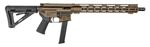 Diamondback DB1418P061 DB15  9mm Luger 32+1 16"  FDE Rec/M-Lok Handgaurd  Carbon Lower  Black Magpul CTR Stock/K2 Grip  Flash Hider