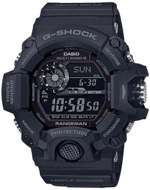 G-shock GW94001B G-Shock Tactical Rangeman Keep Time Blackout Size 145-215mm Features Digital Compass