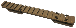 Talley PXMSB735 Browning X-Bolt Smoked Bronze Picatinny Rail Magnum Action 20 MOA