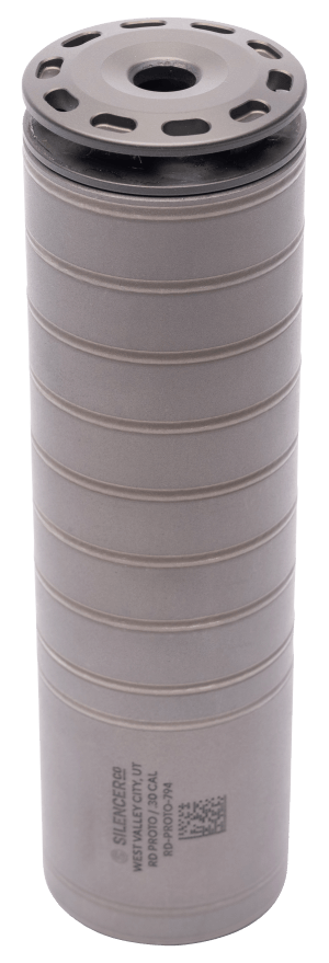 SilencerCo SU5328 Scythe-Ti 30 Cal (7.62mm) Rated Up To 300 RUM 6.16" L Titanium Single-Port Anchor Break 5/8"-24 tpi Direct Thread Adapter