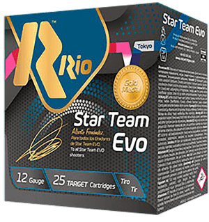 Rio Ammunition ST2875 Star Team EVO 12 Gauge 2.75" 1 oz 25rd Box