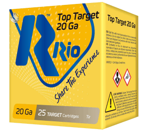 Rio Ammunition TT209 Top Target  20 Gauge 2.75" 7/8 oz 9 Shot 25rd Box