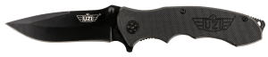 Uzi Accessories UZKFDR006 UZI Responder VI Black Stainless-Steel Blade