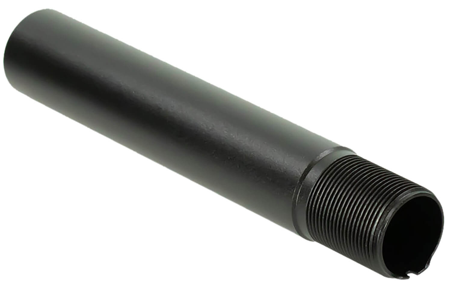 Aim Sports ARPTUB Pistol Buffer Tube with Pad Black Fits AR-15 Platform - Image 2