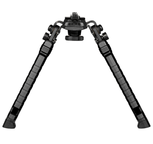 FAB Defense FXSPIKEMB Spike Tactical Bipod 7.09"- 9.88" Adj.  Rotating & Tilting  Rubber Feet  Includes Leg Extensions  M-LOK Rail Compatible Black Polymer & Aluminum
