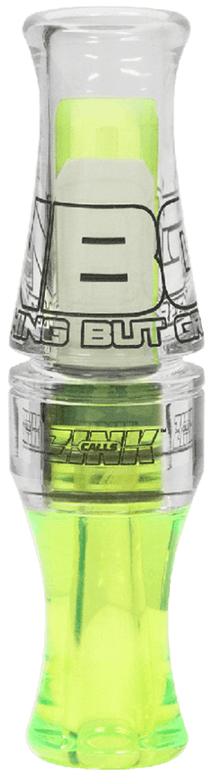 Avian X ZNKZNK6046 Nothing But Green Single Reed Lemon Drop Polycarbonate Attracts Ducks