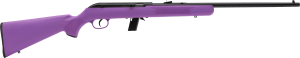Savage Arms 40219 64 F 22 LR 10+1 21"  Blued Barrel/Rec (Drilled & Tapped)  Purple Synthetic Stock  Open Sights