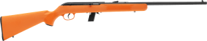 Savage Arms 40220 64 F 22 LR 10+1 21"  Blued Barrel/Rec (Drilled & Tapped)  Orange Synthetic Stock  Open Sights