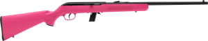 Savage Arms 40218 64 F 22 LR 10+1 21"  Blued Barrel/Rec (Drilled & Tapped)  Pink Synthetic Stock  Open Sights