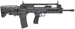 Springfield Armory HL918556B Hellion Bullpup 5.56x45mm NATO 30+1 18" Black Melonite Steel Barrel Black Polymer Receiver Polymer M-LOK Handguard Black Synthetic Bullpup Adj w/Cheek Riser Stock Black Bravo Mod 3 Grip Ambidextrous