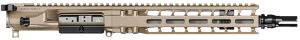 Radian Weapons R0452 Model 1 Complete Upper 223 Wylde 10.50" Threaded Match Grade Barrel FDE M-LOK Handguard Raptor-SD Charging Handle Polished Crown & M4 Feed Ramps Enhanced M16 BCG Carbine-Length Gas System