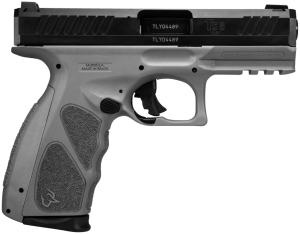 Taurus 1TS9SR041GR TS9 9mm Luger 17+1 4" Matte Black Steel Barrel Matte Black Serrated Slide Gray Polymer Frame w/Picatinny Rail Gray Polymer Grip w/Interchangeable Backstraps Includes 2 Magazines