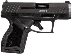 Taurus 1GX4M93GR10 GX4 Micro-Compact 9mm Luger 10+1 3.06" Satin Black DLC Steel Barrel Graphene Cerakote Serrated Slide Graphene Cerakote Stainless Steel Frame Black Polymer w/Interchangeable Backstrap Grip Right Hand