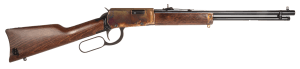Heritage Mfg STR22LCH16 Settler Compact 22 LR 13+1 16.50" Black Oxide Barrel Color Case Hardened Rec Light Stained Walnut Furniture Buckhorn Sights