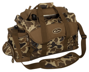 Drake Waterfowl DA2020016 Blind Bag Large 18 Pockets Sunglass Pocket Thermos Sleeve Carry Handles/Adj. Strap