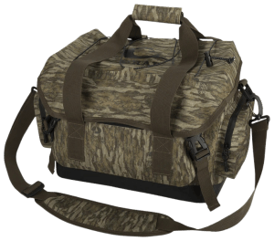 Drake Waterfowl DA43000063 HND Blind Bag Large Mossy Oak Bottomland Interior Storage Pockets 3 Large Exterior Pockets Carry Handles/Adj. Strap