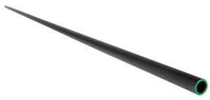 Huxwrx Alignment Rod 22 Cal (5.56mm) Bore 15" L Carbon Fiber with Bright Green Tip