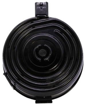 Kci Usa Inc KCIMZ004S AK-47 75rd Drum 7.62x39mm Black Steel Fits AK-47/AKM Platform