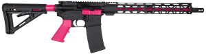 Diamondback DB175AK591 DB15 GunStuff Exclusive 223 Rem/5.56 NATO 30+1 16" Prison Pink Cerakote Threaded Barrel Black Hard Coat Anodized Picatinny Rail Aluminum Receiver 15" M-LOK Handguard Black Synthetic Magpul Carbine Stock Pink A2 Grip