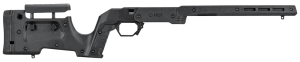 Mdt Sporting Goods Inc 105524BLK XRS Chassis Black Aluminum Core with Polymer Panels Adj. Cheekrest M-LOK Forend Interchangeable Grips Fits Tikka T1X