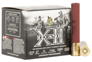 HEVI-Shot HS54105 HEVI-XII  410Gauge 3" 1/2oz Tungsten 5Shot 25rd Box/5 Case