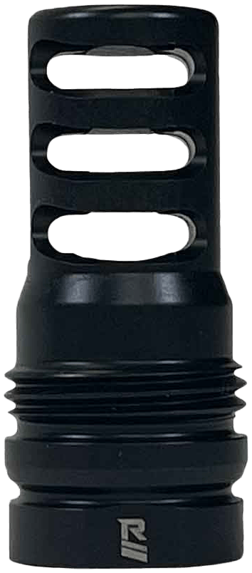 Rugged Suppressors MB024 3 Port Brake 338 Cal (8.6mm) 5/8"-24 tpi Dual Taper Locking System Fits R.U.M. Mount