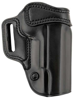 Galco AV212RB Avenger OWB Black Leather Fits 1911 5" Belt Slide Right Hand