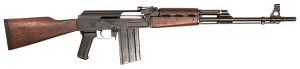 Riley Defense Inc RAK308 RAK 308 Win 20+1 19.65" Blued Threaded Barrel & Receiver Fixed Wood Stock Wood Handguard Black Polymer Grip Bayonet Lug