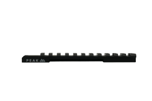 Weatherby J010003 Peak 44 Picatinny Rail Matte Black 20 MOA