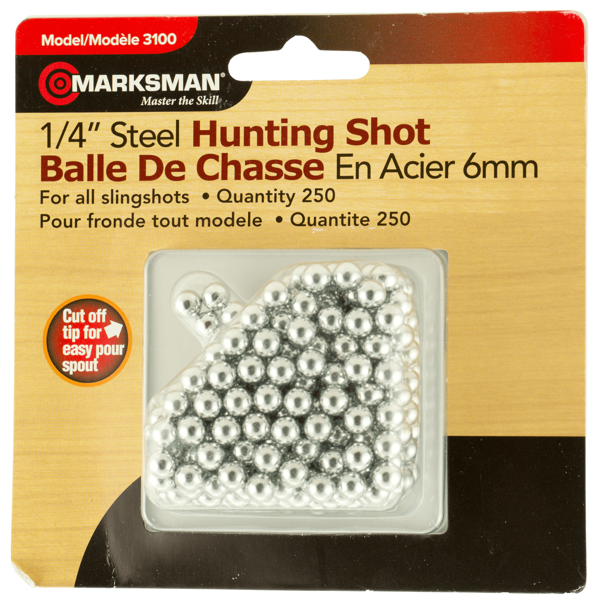 Marksman 3100 Marksman 3100 1/4" Steel 250rd Box