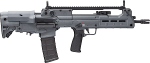 Springfield Armory HL916556Y Hellion Bullpup 5.56x45mm NATO 30+1 16" Black Melonite Steel Barrel  Gray Polymer Receiver  Polymer M-LOK Handguard  Gray Synthetic Bullpup Adj w/Cheek Riser Stock  Black Bravo Mod 3 Grip  Ambidextrous