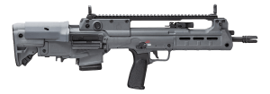 Springfield Armory HL916556YLC Hellion Bullpup 5.56x45mm NATO 10+1 16" Black Melonite Steel Barrel  Gray Polymer Receiver  Polymer M-LOK Handguard  Gray Synthetic Bullpup Adj w/Cheek Riser Stock  Black Bravo Mod 3 Grip  Ambidextrous