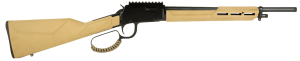 Rossi RL22161STFDE Rio Bravo Tactical 22 LR 10+1 16.50" Polished Black Oxide Steel Threaded Barrel Picatinny Rail Matte Black Aluminum Receiver Fixed Flat Dark Earth Synthetic Stock