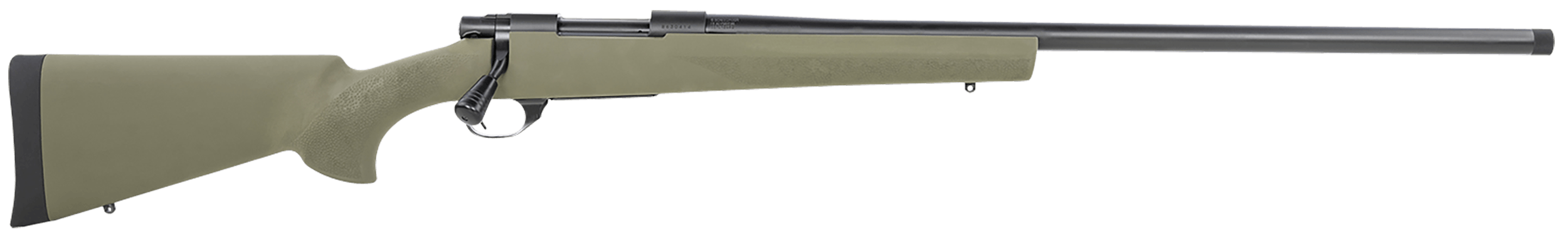 Howa HGR7MMPRCG M1500 Hogue 7mm PRC 5+1 24" Threaded Heavy Barrel Blued Barrel/Rec Green Fixed Hogue Pillar-Bedded Overmolded Stock