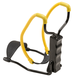 Umarex USA 2219000 NXG ST11 Compact Slingshot Yellow Rubber Powerband Black Molded Handle Umarex USA 2219000 NXG ST11 Compact Slingshot Yellow Rubber Powerband Black Molded Handle