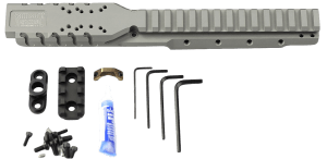 Samson 030026511 Hannibal Rail for Ruger Mini-14 or Mini-30 (2008 or Later) Natural Gray 0 MOA