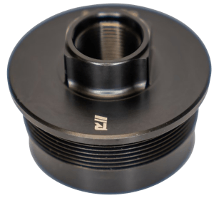 Rugged Suppressors DTM003 Universal Direct Thread Mount 3/4"-24 tpi Black Fits 1.375"-24 tpi Tube Threads