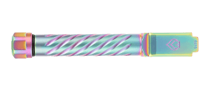 Ballistic Advantage BAPSG195T3W Premium Series Threaded/Spiral Fluted 9mm Luger Iridescent PVD Fits Glock 19 Gen 3-5