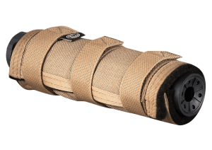 SilencerCo AC1986 High Temp Suppressor Cover 7.50" FDE Nylon