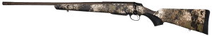 Tikka JRTXVW418R10 T3x Lite Full Size 270 Win 3+1 22.40" Midnight Bronze Cerakote Fluted Threaded Barrel Drilled & Tapped Steel Receiver Veil Wideland Fixed Synthetic Stock Black Interchangeable Backstrap Grip Left Hand